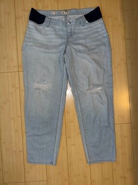 Madewell Maternity Slouchy Boyjean 29